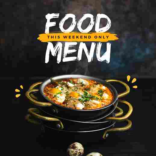 Food Menu Instagram Post